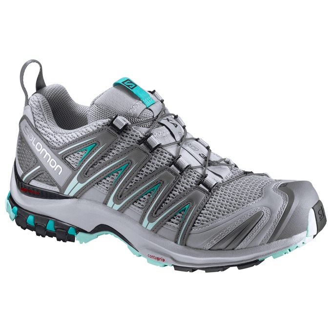 Chaussures De Trail Running Salomon Femme Argent - Salomon XA PRO 3D W - France (3528-VYAUR)